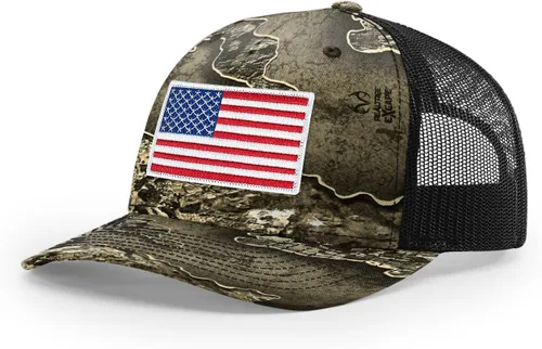 Vista 238 de Joe's USA Richardson 112 - Gorras de camionero con parche gráfico personalizado - Gorras estructuradas de cinco y seis paneles Richardson Premium