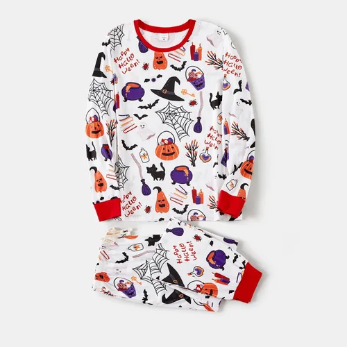 Vista 3 de IFFEI Pijamas de Navidad para la familia, conjuntos de pijamas a juego con camiseta y pantalones con patrón de horneado de galletas