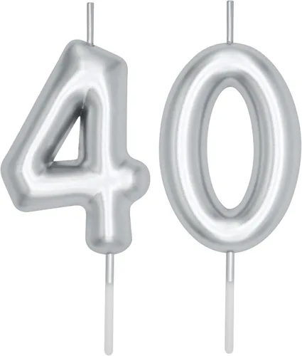 Vista 303 de DERVENTA Vela con números de 2.36 pulgadas, decoración perfecta para cumpleaños, brunch, postre, pastel, 1 pieza (número 0 rosa)