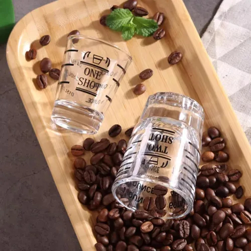 Vista 2 de Vasos de chupito, vaso medidor, líquido pesado, copa de vino, vaso de chupito de expreso, 1.5 onzas/1.5 fl oz (paquete de 0.1 - 1.5 fl oz)