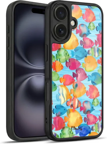 Vista 64 de Head Case Designs Officially Licensed Paul Brent Agate Mermaid Coastal Gel Armor Case [Military Grade Drop Protection] Compatible with Apple iPhone