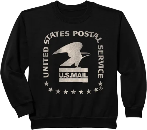 Vista 7 de USPS Sudadera Vintage Eagle, Negro
