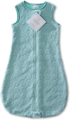 Vista 10 de SwaddleDesigns Acogedor saco de dormir de felpa, manta sin mangas con cremallera de 2 vías