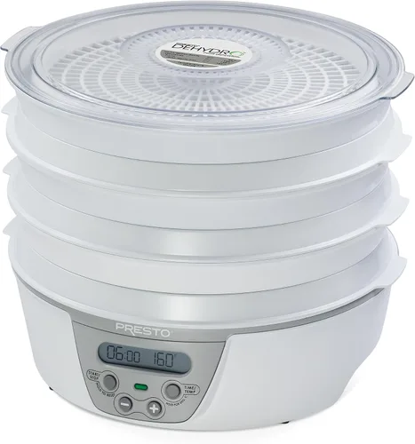 Vista 2 de Deshidratador eléctrico de alimentos Presto (06301), talla única , Blanco