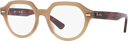 Vista 2 de Ray-Ban Women's Rx7214f Gina Low Bridge Fit Square Prescription Eyewear Frames