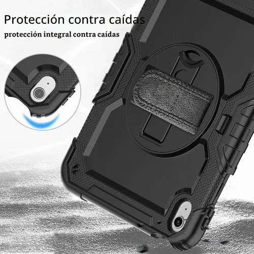 Vista 4 de SIBEITU - Funda para iPad A16 de 11ª generación 2025/iPad de 10ª generación 2022 Heavy Duty Shockproof Military Grade Protection Cover for iPad