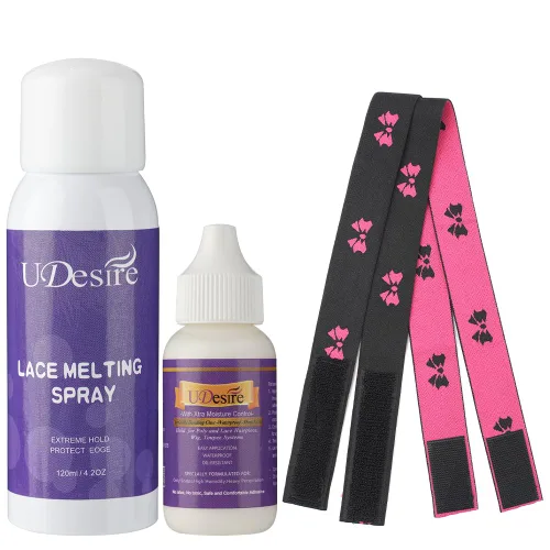 Vista 9 de Pegamento invisible de unión - Impermeable 1.3oz - Control de humedad extra - Pegamento de peluca de sujeción ligera para peluca de polietileno