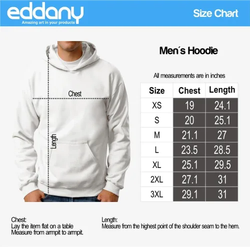 Vista 2 de Eddany Neville The Man The Myth The Legend Left Aligned Hoodie