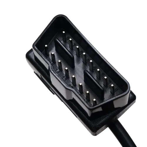 Vista 8 de XTPTFABS Cable OBD2 del puerto de acceso, cable OBDII flexible extendido