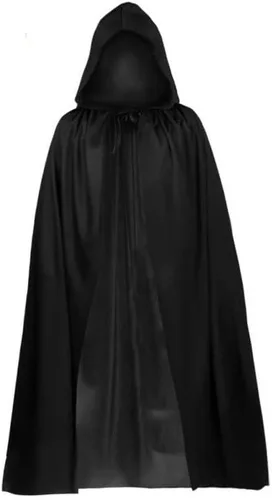 Vista 4 de Engawos Halloween Costumes Halloween Decorations Terror Death Suits Cosplay Suits Black Terror Robe