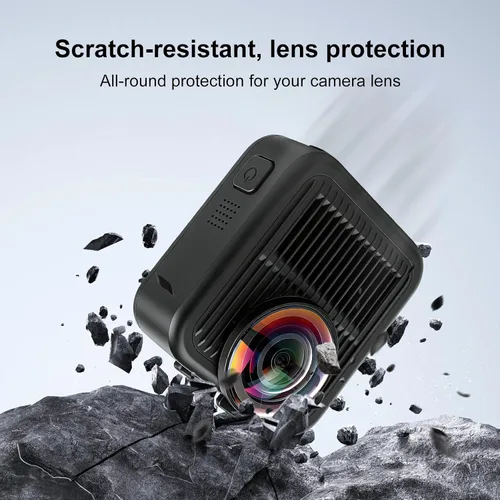 Vista 6 de PULUZ Protector de lente para Gopro MAX2, protector óptico de lente HD para Go Pro MAX 2, accesorio de lente de cámara resistente a los arañazos