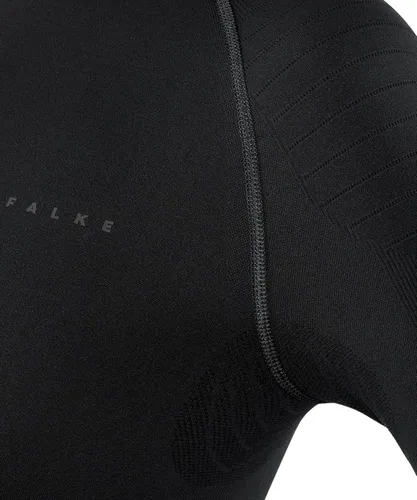 Vista 4 de FALKE Capa base de manga larga para mujer, cuello alto, ropa interior térmica, 1 pieza
