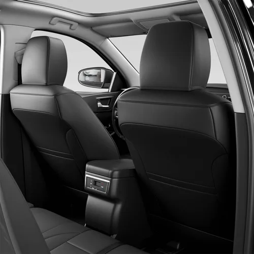 Vista 3 de Xipoo Funda para Asiento de 8 Plazas Compatible con Protector de Asiento de Coche para Toyota Highlander 2014-2019 Reemplazo para Accesorios