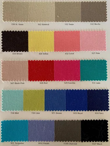 Vista 12 de Karla - Tela de rayón de lino negro suave al tacto por yarda para ropa, disfraces, manualidades, etc - 10194 (tamaño (en pulgadas): 3 yardas