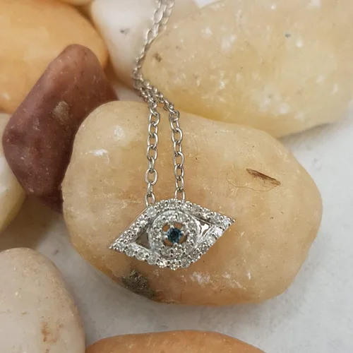 Vista 8 de Dazzlingrock Collection - Colgante de ojo de mujer