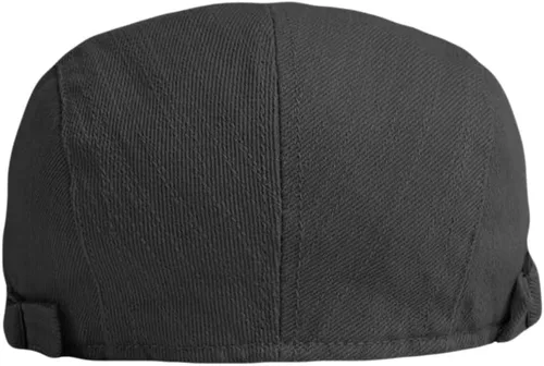Vista 3 de Paquete de 2 gorras ajustables para hombre, gorra plana de algodón Ivy Gatsby Cabbie, gorra de conducción