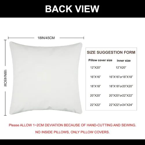 Vista 4 de Cygnus - Juego de 2 fundas de almohada de 16 x 16 pulgadas hechas de lino y de la unión de distintas telas con diseño de rayas para decoración Negro