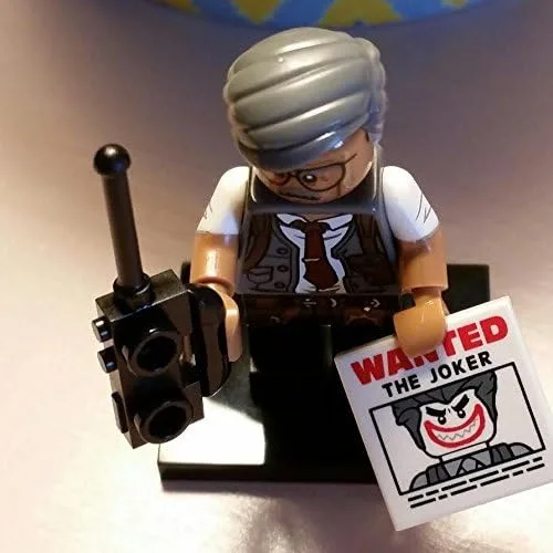Vista 3 de BATMAN DC Comics Lego Movie 008 Comisionado Gordon Mini Bolsa Ciega Figure_71017
