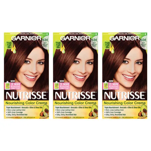 Vista 13 de Garnier Nutrisse Crema de color nutritiva, rubio natural claro [90] 1 ea (paquete de 2)