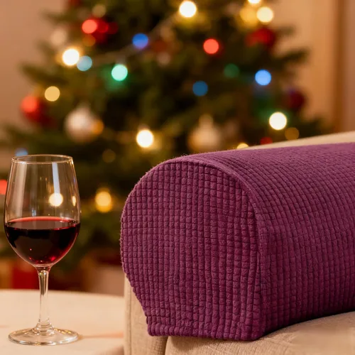 Vista 12 de Fundas elásticas beige a prueba de derrames y arañazos para sofá, sillón reclinable y sillón Ajuste fácil, tela lavable