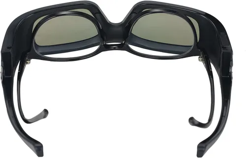 Vista 4 de Gafas 3D, GL410 Gafas 3D para proyector Full HD Active DLP Link para Optama Acer ViewSonic Sharp Dell DLP Link proyectores