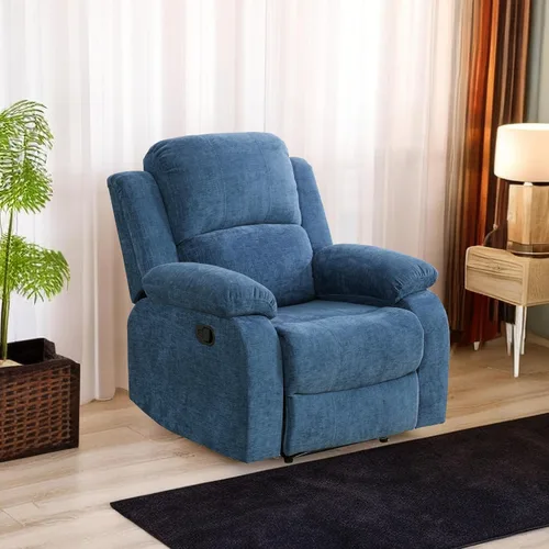 Vista 23 de Sofá reclinable manual, sofá reclinable con portavasos de 3 asientos, sofá de 3 asientos con mesa auxiliar desplegable para sala de estar, oficina