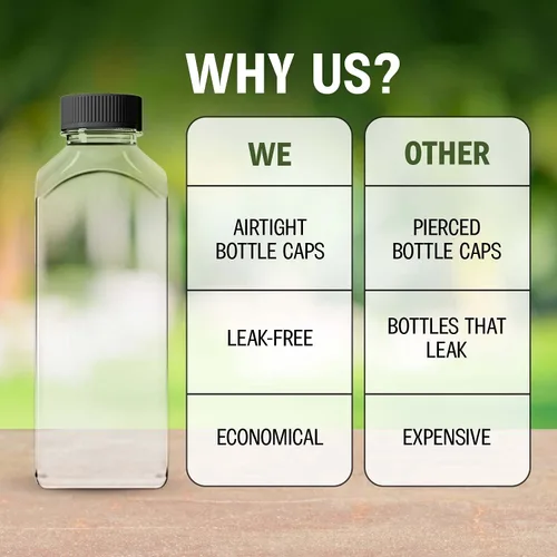 Vista 2 de Takeout Depot - Paquete de 100 botellas de plástico de 16 onzas con tapas - Perfecto para tu agua, jugo o batido - Botellas de plástico PET