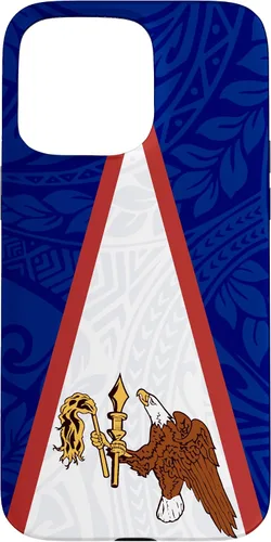 Vista 31 de Flag of American Samoa Phone Case Island Polynesian Samoan Case for iPhone 17