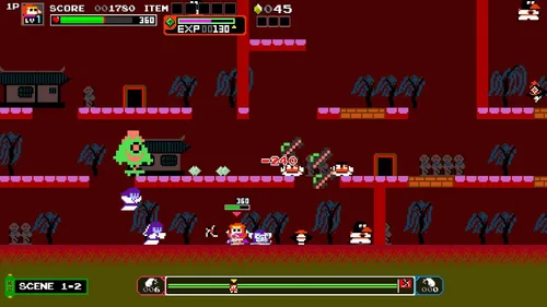 Vista 5 de Ninja JaJaMaru: The Great Yokai Battle +Hell – Deluxe Edition - PlayStation 4