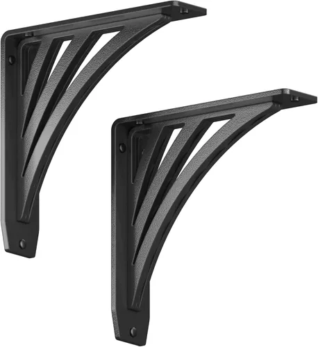 Vista 20 de Starby Lucca Designer Series - Soportes decorativos resistentes de servicio pesado para repisas de chimenea y encimeras. Ménsulas bellamente