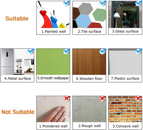 Vista 8 de Paneles de pared 3D para despegar y pegar, panel de pared de ladrillo sintético, 10 unidades de 11.8 x 11.8 in de espuma de PVC autoadhesivo
