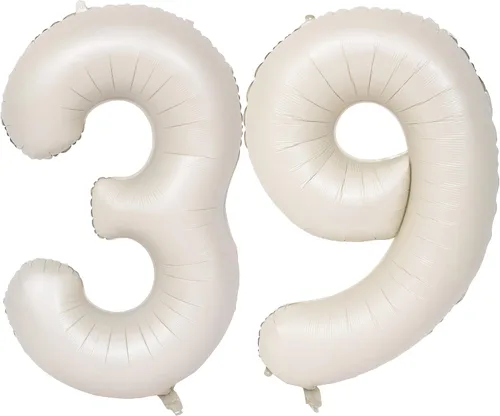 Vista 190 de Globos de 40 pulgadas con números de caramelo, papel de aluminio de helio, globos de látex de Mylar para fiesta de cumpleaños, decoración digital 0