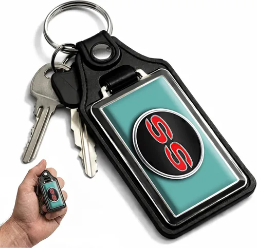 Vista 22 de Brotherhood Car Key Chain for Nova - Classic Models Keychain for Men and Blanco antiguo - Personalizado 1975