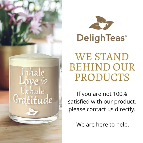 Vista 8 de DelighTeas Té orgánico de desintoxicación del hígado con taza de té inspiradora Alivio del estómago y limpieza del hígado Cardo lechero