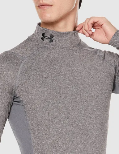 Vista 4 de Under Armour ColdGear - Camiseta de compresión para hombre, con cuello alto falso
