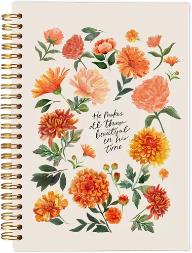 Vista 24 de Faith Can Move Mountains - Cuaderno cristiano - Regalos cristianos inspiradores para mujeres, cuadernos de diario bíblico para tomar notas, cuaderno