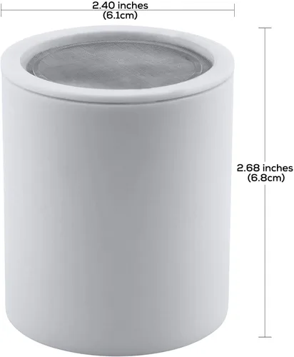 Vista 8 de Aqua Earth Cabezal de ducha filtrado Filtro de ducha para agua dura, elimina cloro, fluoruro, sustancias nocivas, suavizante de agua con vitamina C