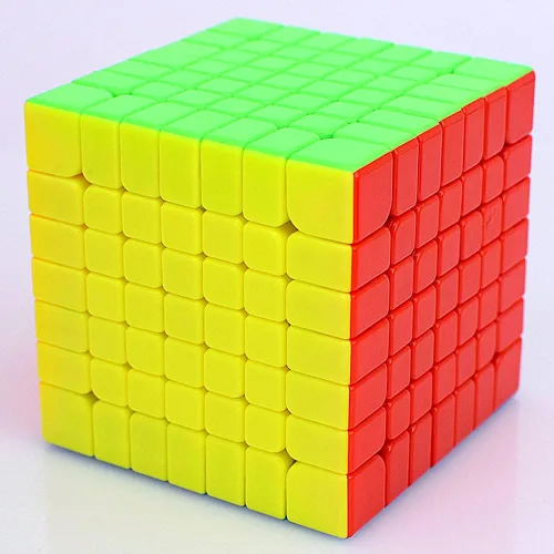 Vista 5 de LiangCuber YongJun MGC 7x7 M Cubo magnético de velocidad sin pegatinas YJ MGC 7x7x7 cubos rompecabezas
