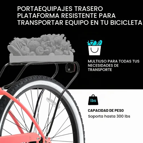 Vista 5 de sixthreezero Around The Block - Bicicleta de playa para mujer