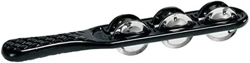 Vista 3 de Meinl Percussion HJS1BK Headliner Series ABS Plastic Jingle Stick, negro