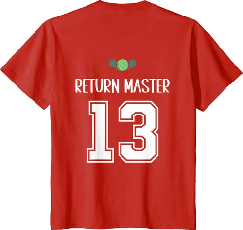 Vista 3 de Camiseta divertida del grupo de tenis de pádel para el equipo de pádel