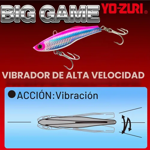 Vista 3 de Duel R 1303 High Speed Vibe Color 130 Mm 5 1 4