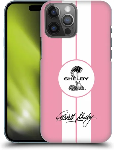 Vista 11 de Head Case Designs Shelby 1965 427 S/C - Carcasa rígida con licencia oficial para automóvil, compatible con Apple iPhone 14 Pro Max