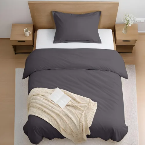 Vista 31 de Kotton Culture - Funda de edredón de microfibra prelavada de 1 pieza, tamaño individual, ropa de cama ultrasuave, ligera y transpirable, cierre