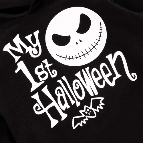 Vista 5 de Kewlent Conjunto de pantalones de pesadilla para bebé niño, ropa de calavera para niños pequeños