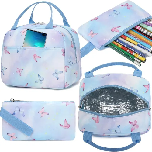 Vista 6 de Meisohua Mochila para niñas y escuelas primarias, mochila escolar para niños, bolsas escolares ligeras para niñas y niños