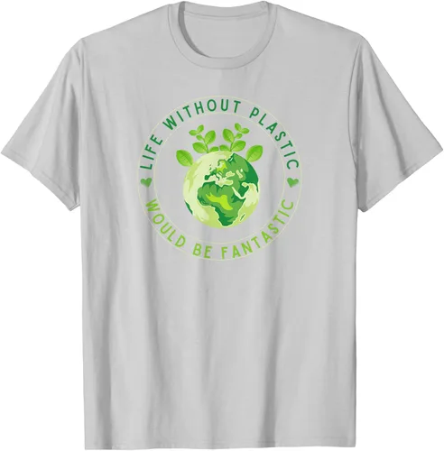 Vista 72 de Life Without Plastic Ecology Planet Original Vegan Gift T-Shirt