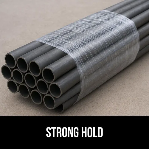 Vista 7 de GORILLA GRIP Rollo de envoltura retráctil 500% con asa, película elástica de plástico de 5 pulgadas y 500 pies, suministros de mudanza