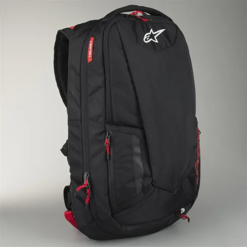 Vista 5 de Alpinestars City Hunter mochila de 25 litros, 25 Litros, NegroRojo