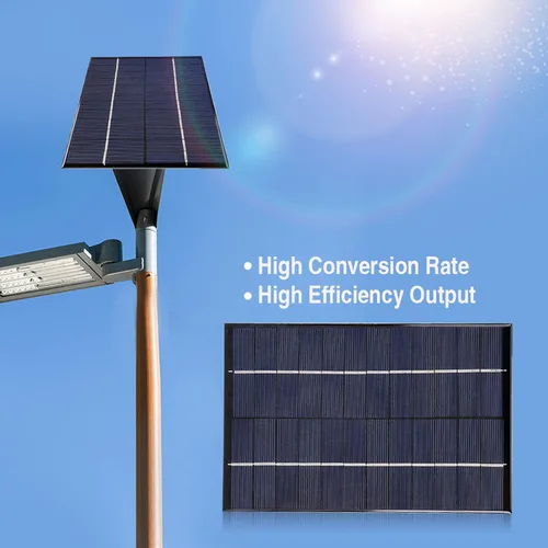 Vista 5 de Eujgoov Mini panel solar portátil, módulo de panel solar policristalino 12 V 4.2 W de alta eficiencia DIY polisilicio módulo de energía de batería